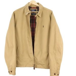Vintage tan Ralph Lauren polo jacket